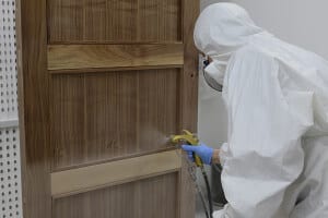 Spraying Door