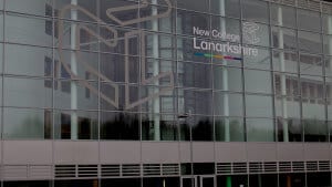 New Lanarkshire College Sign