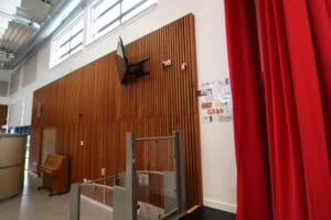 Acoustic Wall Cladding School Assembly