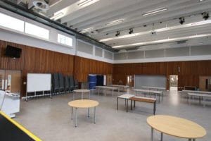Acoustic Wall Cladding School Assembly