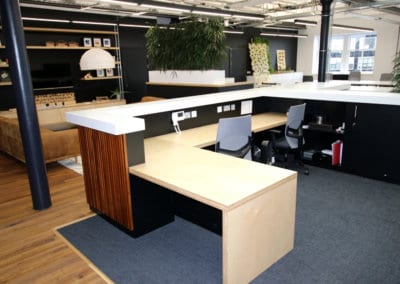 Architects Office Reception Desk - Allstar Joinery