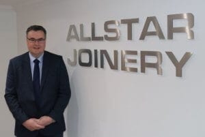 John Gaughan Commercial Manager Allstar Joinery Ltd