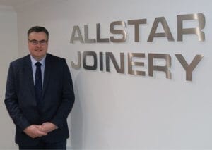 John Gaughan Commercial Manager Allstar Joinery