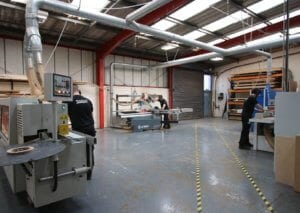 Machine Shop at Allstar Joinery HQ Glasgow (2)