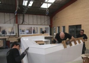 Solid Surface Reception Desk by Allstar Joinery (7)