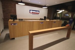 Nationwide Building Society Interior Fit out Allstar Joinery Ltd